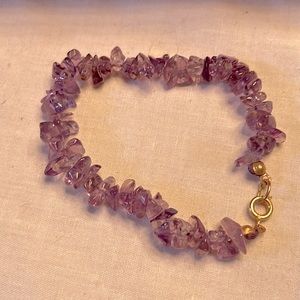 BRAZILIAN MINED AMETHYST CHIPS STRUNG